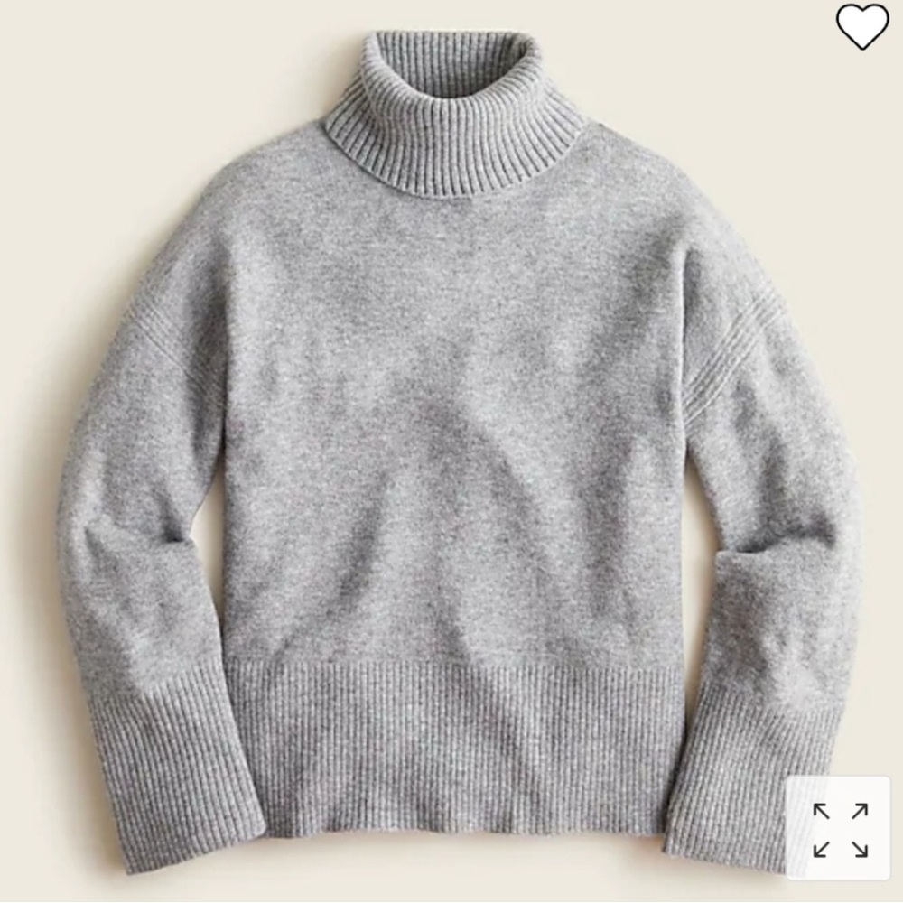 J. Crew turtleneck sweater in supersoft yarn